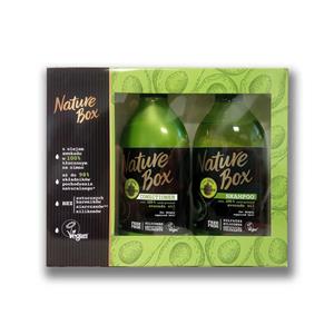 Nature Box s avokádovým olejom, šampón + kondicionér                            
